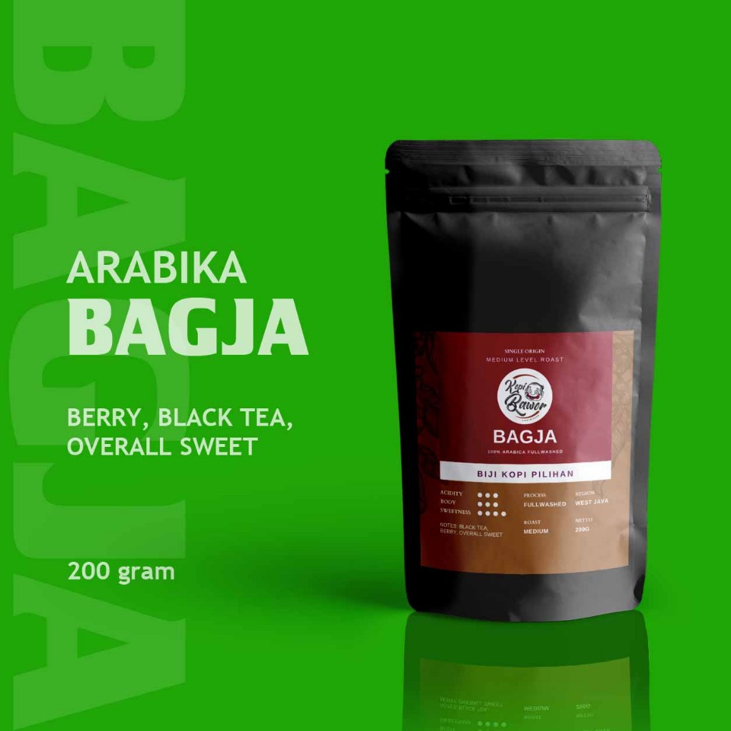

Kopi Arabika Single Origin Aeropress BAGJA 200gr