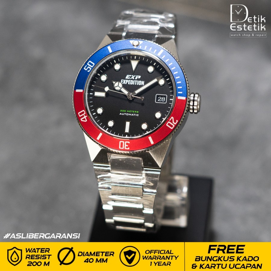 Jam Expedition EXP E 6851 MABSSBARE / E6851 Pepsi Automatic Original