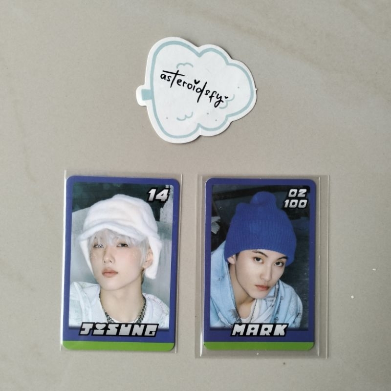 TRADING CARD A B VER NCT DREAM PHOTOCARD OFFICIAL GLITCH MODE MARK JISUNG PORORO