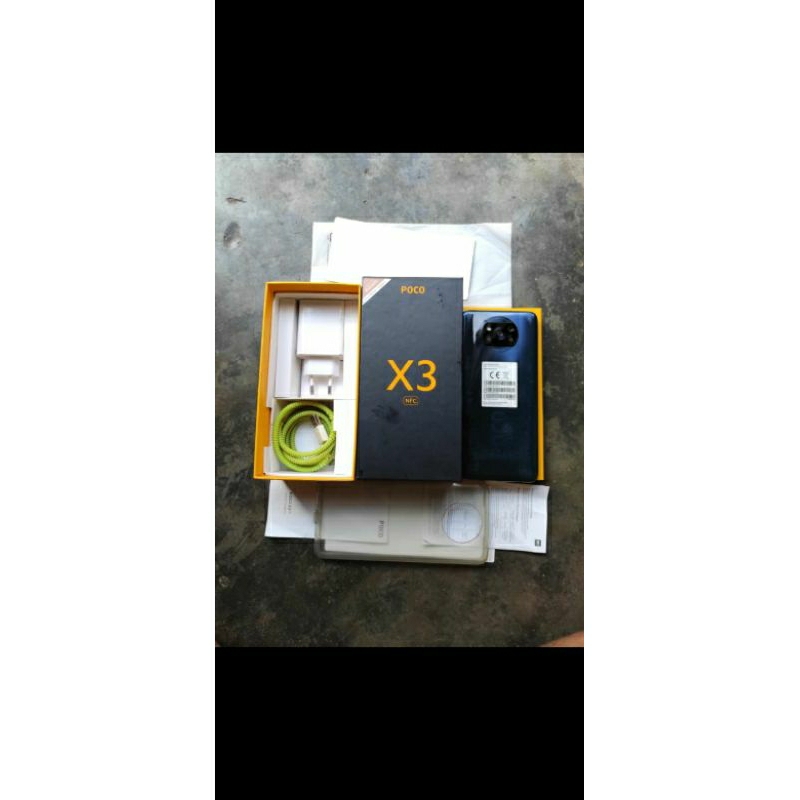 Xiaomi Poco X3 Nfc Second Original Fullset
