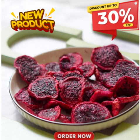 

KERIPIK BUAH NAGA MERAH (DRAGON FRUITS) 100 GRAM-250 GRAM TERMURAH !!!