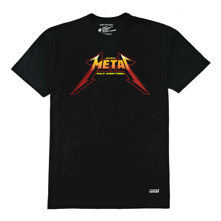 DSAS T-Shirt Metal / Kaos Pria