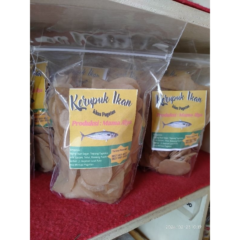 

KERUPUK IKAN "MAMA ALYA" 200 gr