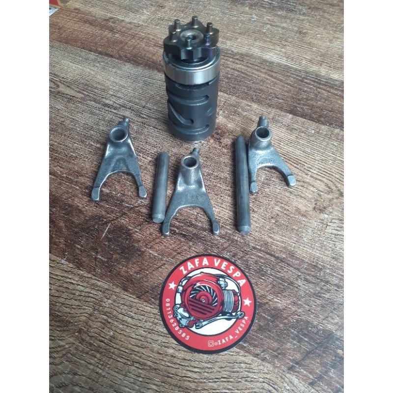 Drumshift Botolan Set Cakaran Yamaha TOUCH 4XC Original NOS Copotan Motor Display Dealer