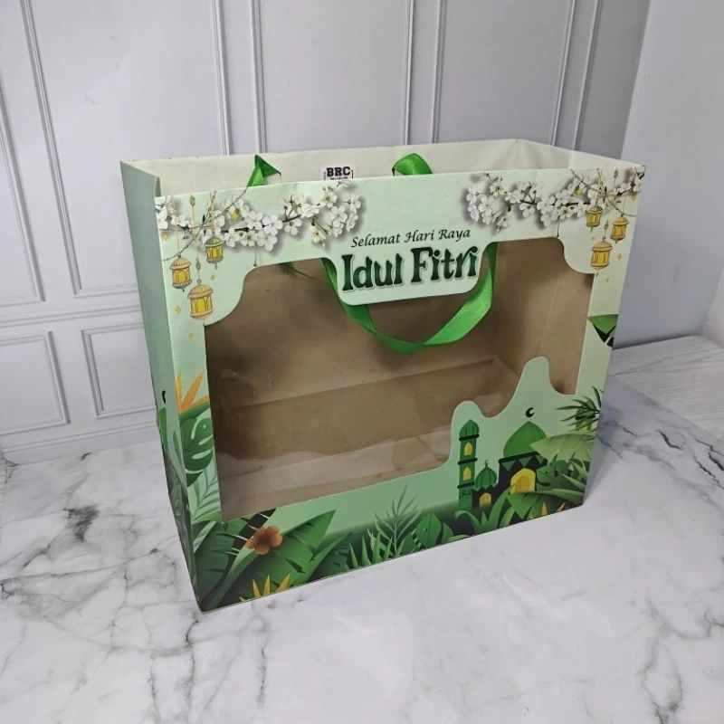 

Paperbag Lebaran / Paper Bag Idul Fitri / Kemasan Hampers Bingkisan Kue