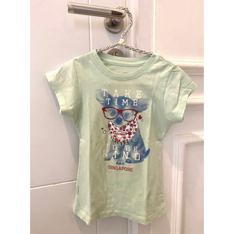 Preloved Kaos Hard Rock Singapore Anak Perempuan