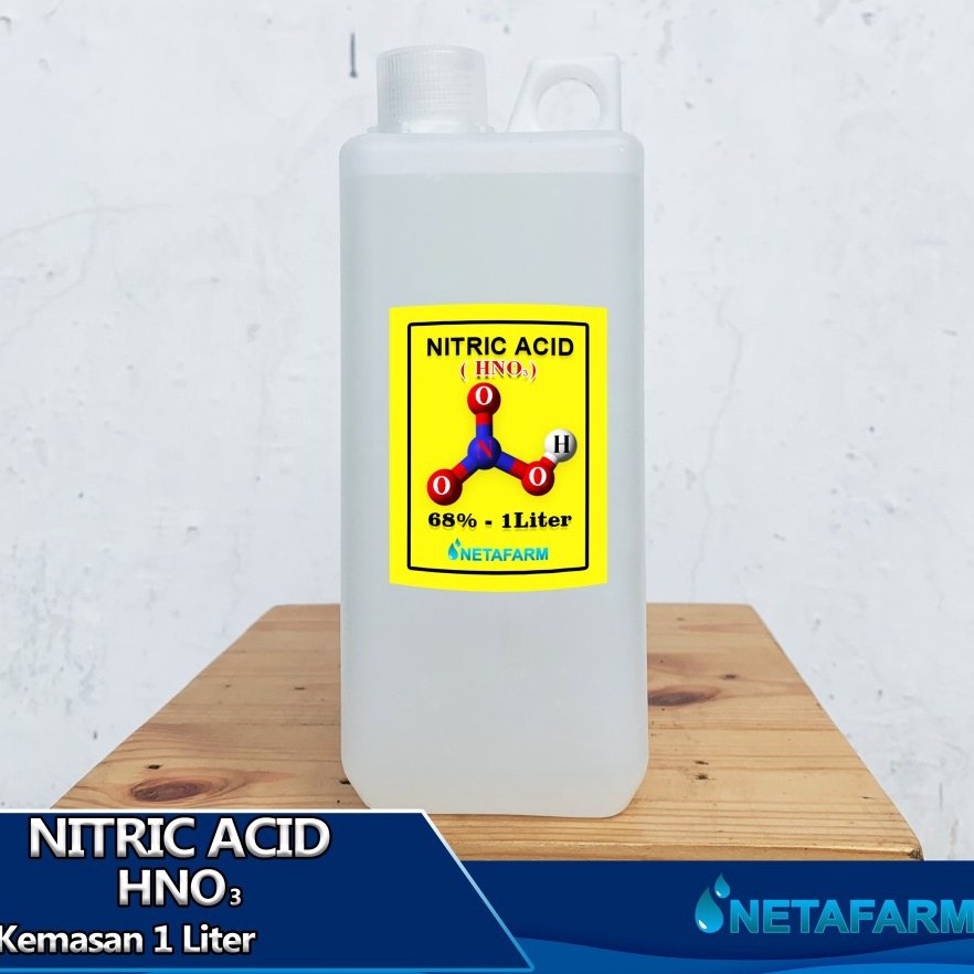 Nitric Acid 68  HNO3 Kemasan 1 Liter ART O1E8