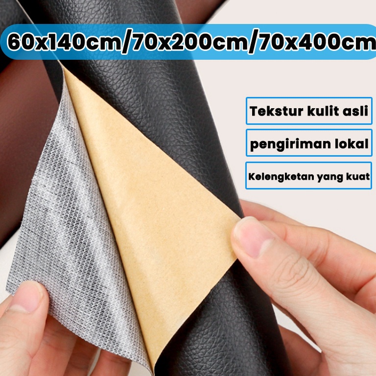 Restorasi Kulit72cm Perekat Ekstra Kuat Leather Perbaikan Repair Bahan Kulit Yang Rusak Kulit Sofa K
