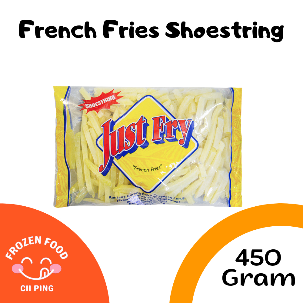 

French Fries Shoestring 450gr / Kentang Goreng / Frozen Food