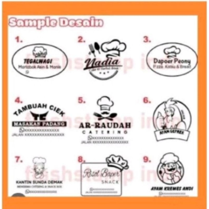

stempel caetring/stempel rumah makan/stempel restoran