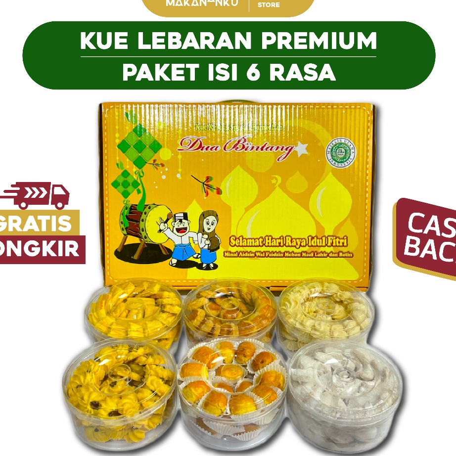 

Penjualan TerbaikCOD Paket Kue lebaran Premium Dua Bintang Isi 6 Varian Rasa Kacang Nastar Putri Salju Murah Toplesan Idul Fitri Hampers Lebaran Kue Kering Idul Fitri Parcel Parsel Lebaran Idul Fitri Bingkisan Lebaran Idul Fitri