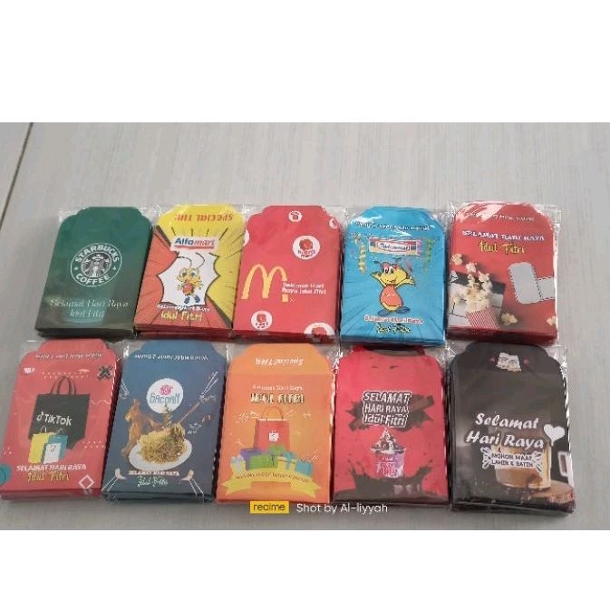 

amplop lebaran medium 100 pack siap pakai