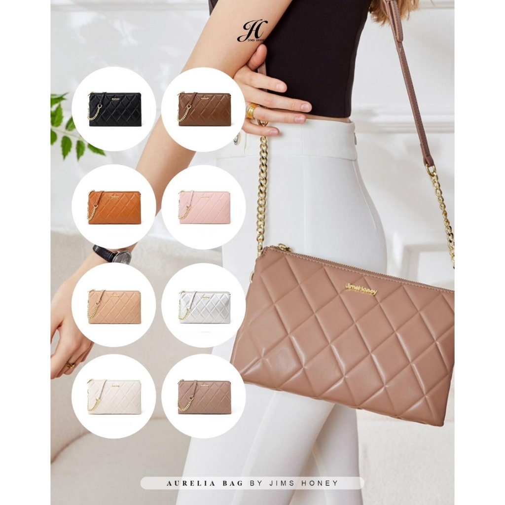 JIMS HONEY AURELIA BAG Tas Selempang Wanita Slingbag Cewek Jimshoney Trendy Elegan