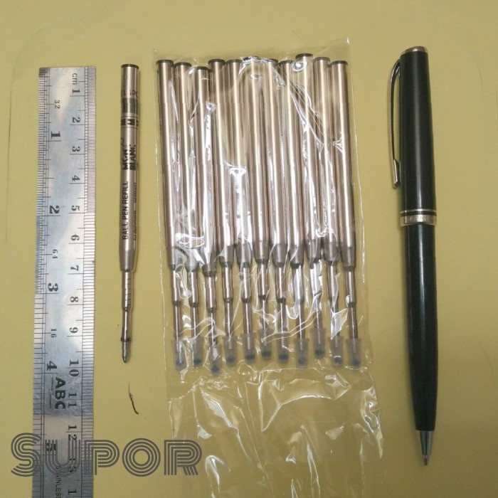 

REFILL BALLPOINT MB ISI PULPEN TINTA PEN MAHAL POLOS TANPA MERK 1 PAKET
