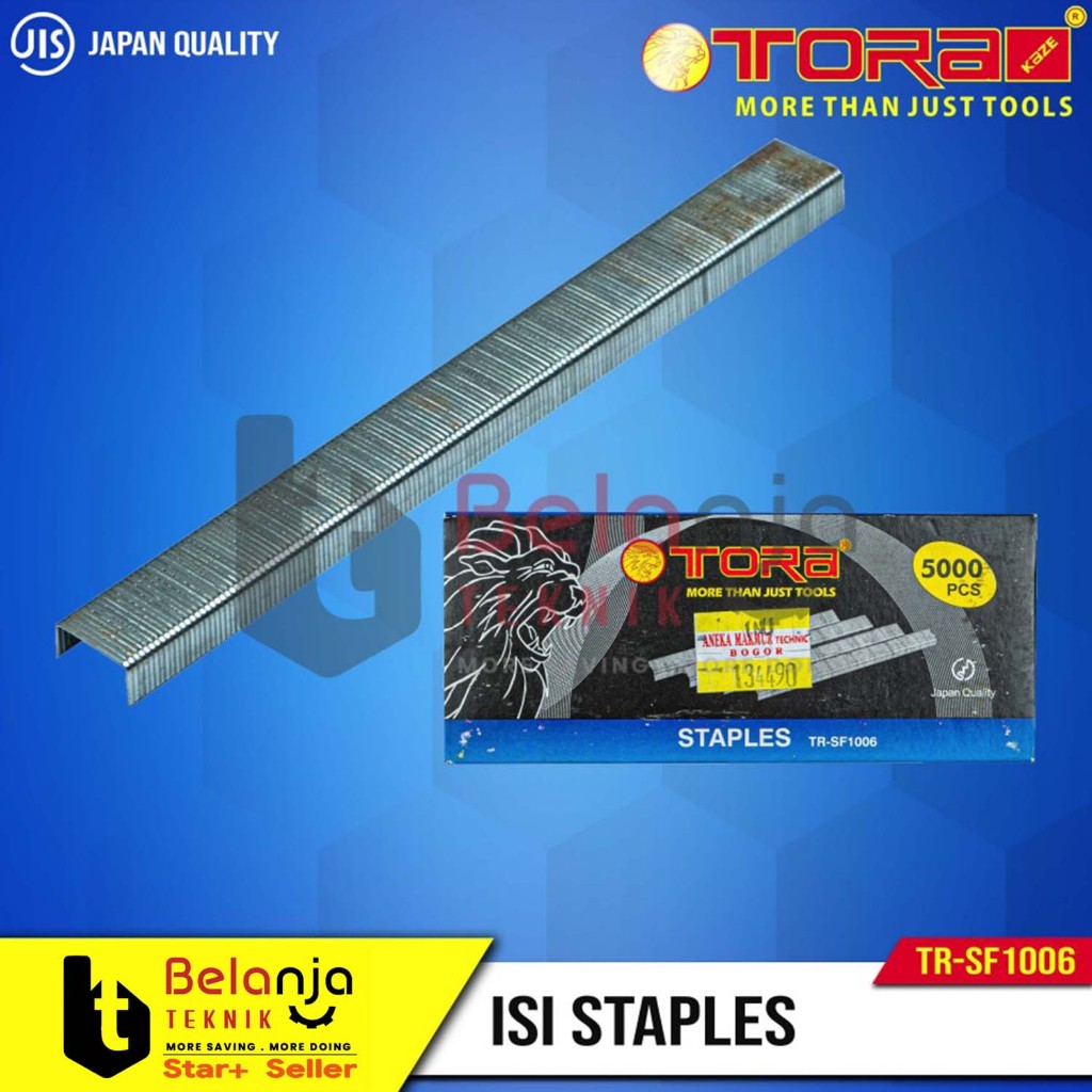 

Tora Isi Refill Staples Manual 6 MM Isi Paku Tembak 6mm Isi Staples