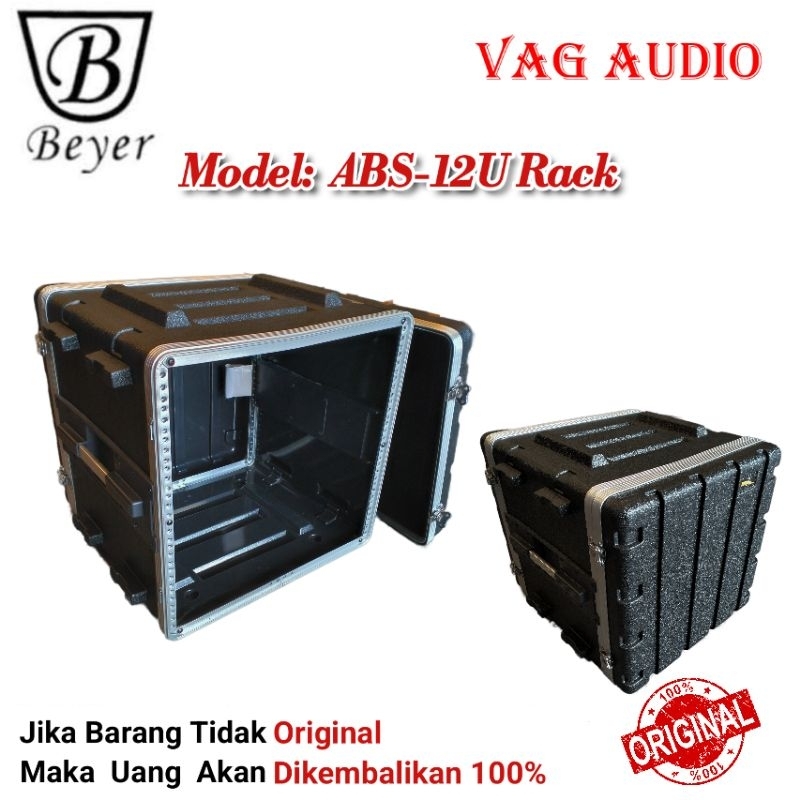 HARDCASE AUDIO 12U BEYER ABS-12U