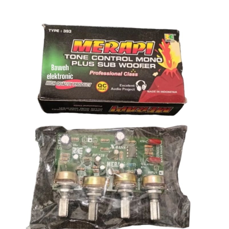 KIT TONE CONTROL MONO +SUB MERAPI