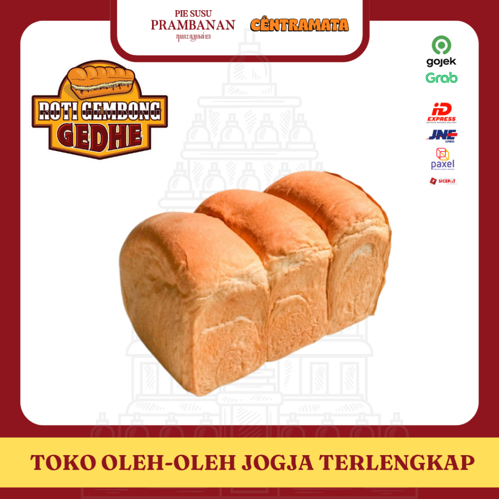 

Roti Gembong Gedhe Isi 3pcs | Oleh-Oleh khas Jogja