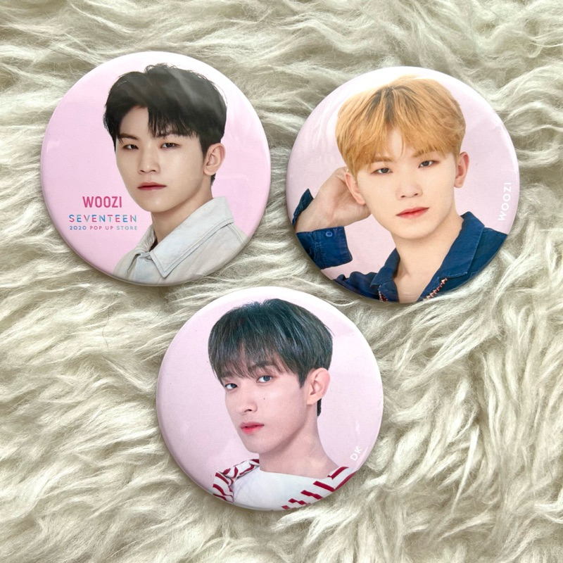 [READY OFFICIAL ✅🇮🇩] SEVENTEEN Japan - 2020 Pop Up Store / ‘24H’ Official Merchandise - Pin (Woozi /