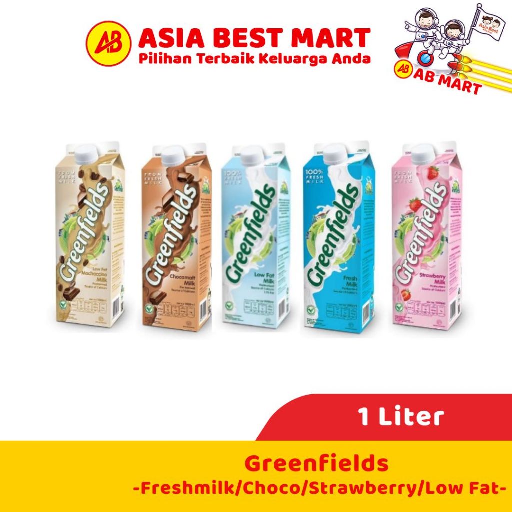 

Greenfields Susu Segar | Fresh Milk 1L (Gosend/Grab)