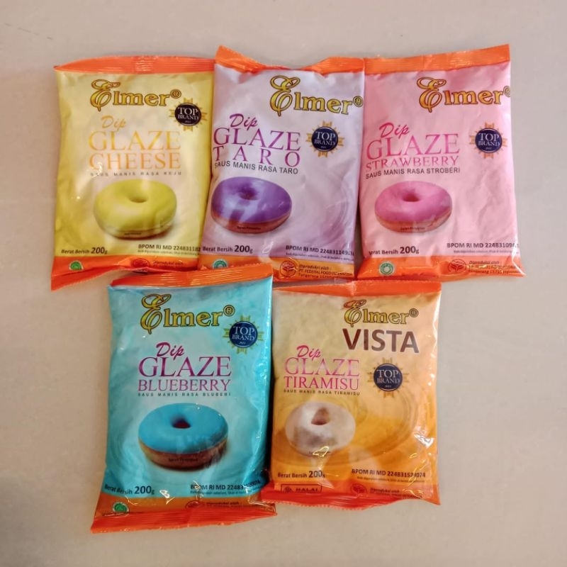 

Elmer Glaze / Glaze Elmer 200gr / Toping Donat