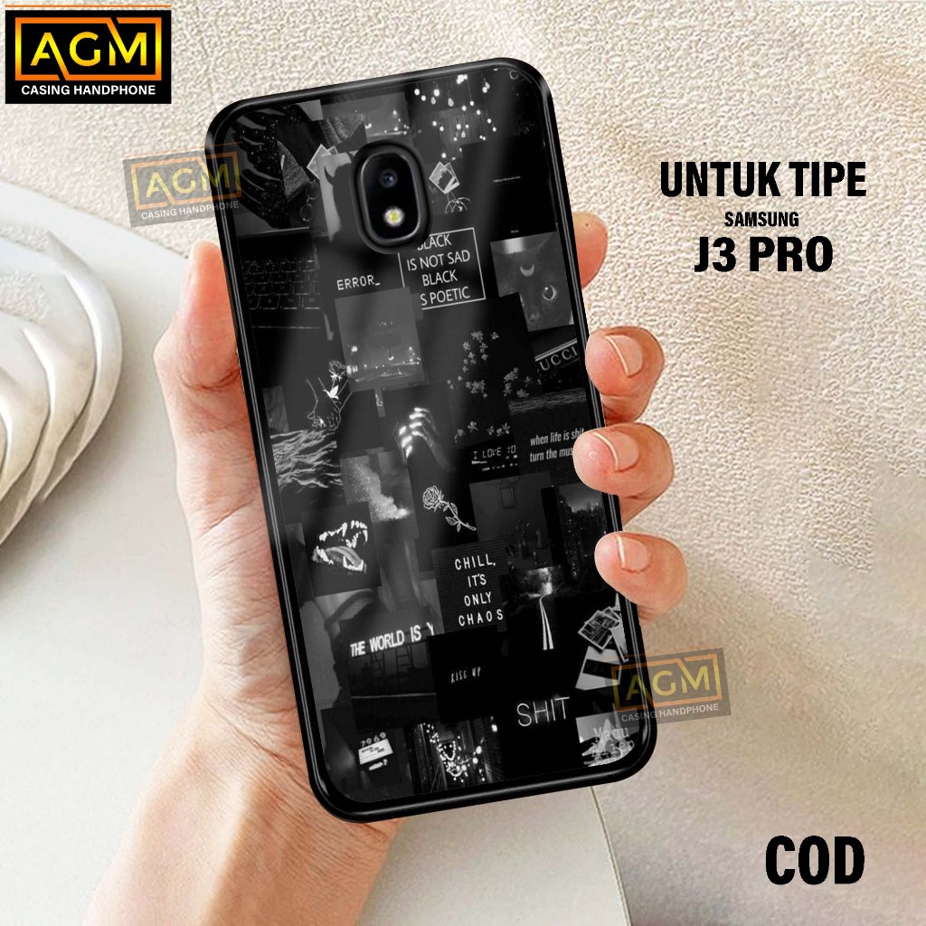 Case Samsung J3 PRO Terbaru Case kilau - New Case Glossy casing Hp Samsung J3 PRO [Motif Aestetic] -