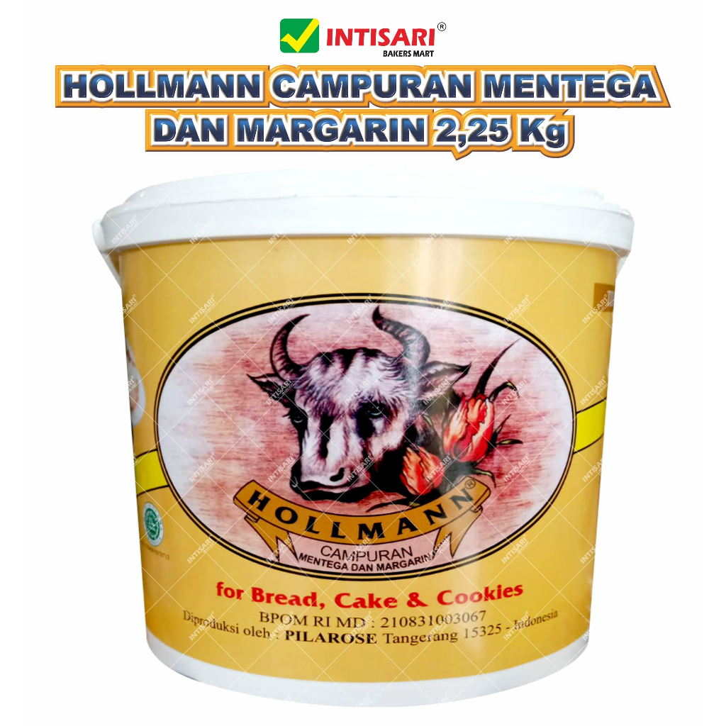 

HOLLMANN BUTTER CAMPURAN MENTEGA DAN MARGARIN 2,25 KG