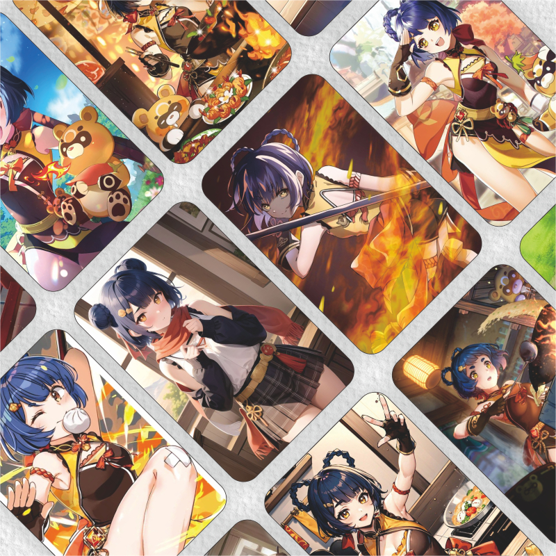 Photocard GENSHIN IMPACT [ XIANGLING ] | Photocard GAME/genshin impact/xiangling/hoyoverse/genshin i