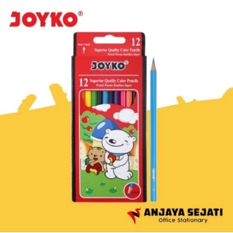 

Pensil Warna Joyko | Pensil Gambar 12 Warna panjang - 12PB