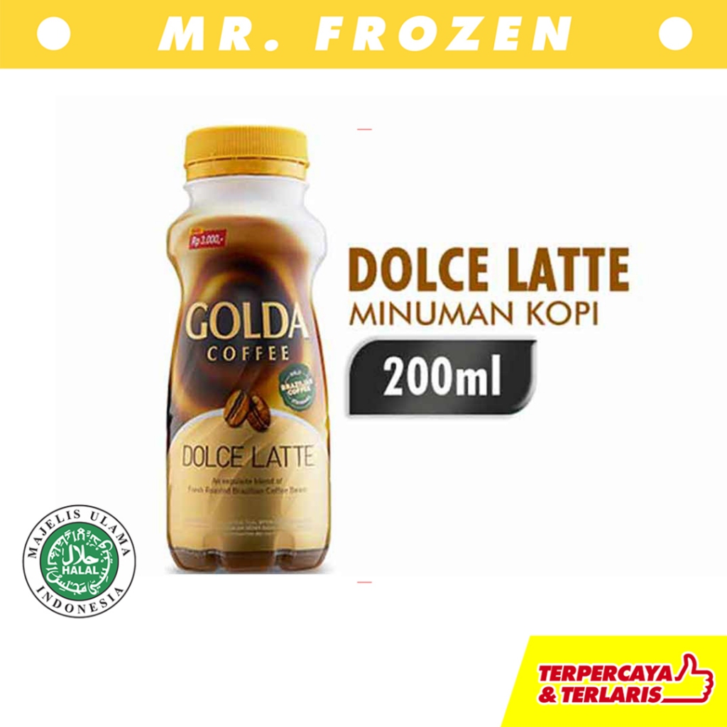 

Golda Coffee Dolce Latte Botol 200 m