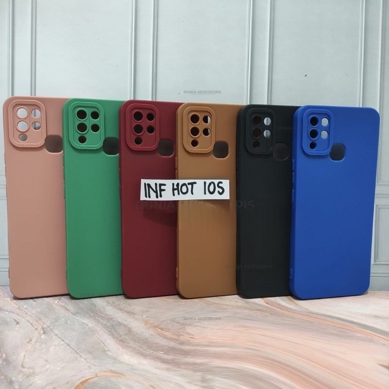 ProCamera SoftCase Full Cover Matte Edge Case Infinix Note 10 Pro Hot 10S Hot 10 Hot 8 Silikon Case