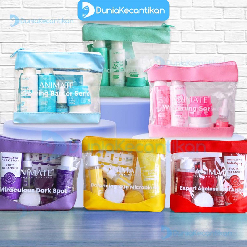 ANIMATE SKINCARE PAKET ANIMATE PEMUTIH WAJAH BPOM