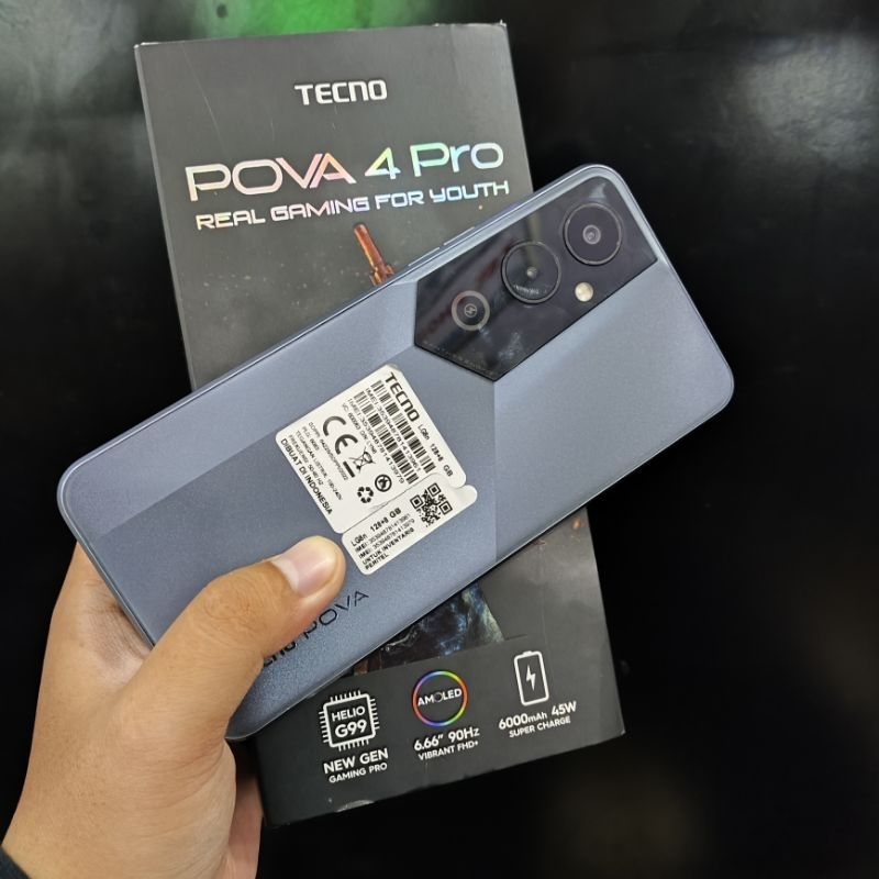 Tecno Pova 4 Pro 8/128 GB Second Fullset Original