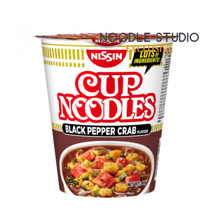 

Nissin Cup Noodles Black Pepper Crab Flavour