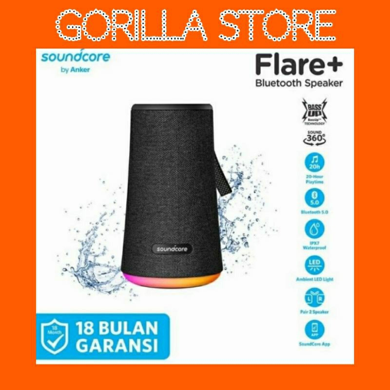 Speaker Bluetooth Soundcore Flare Plus - A3162