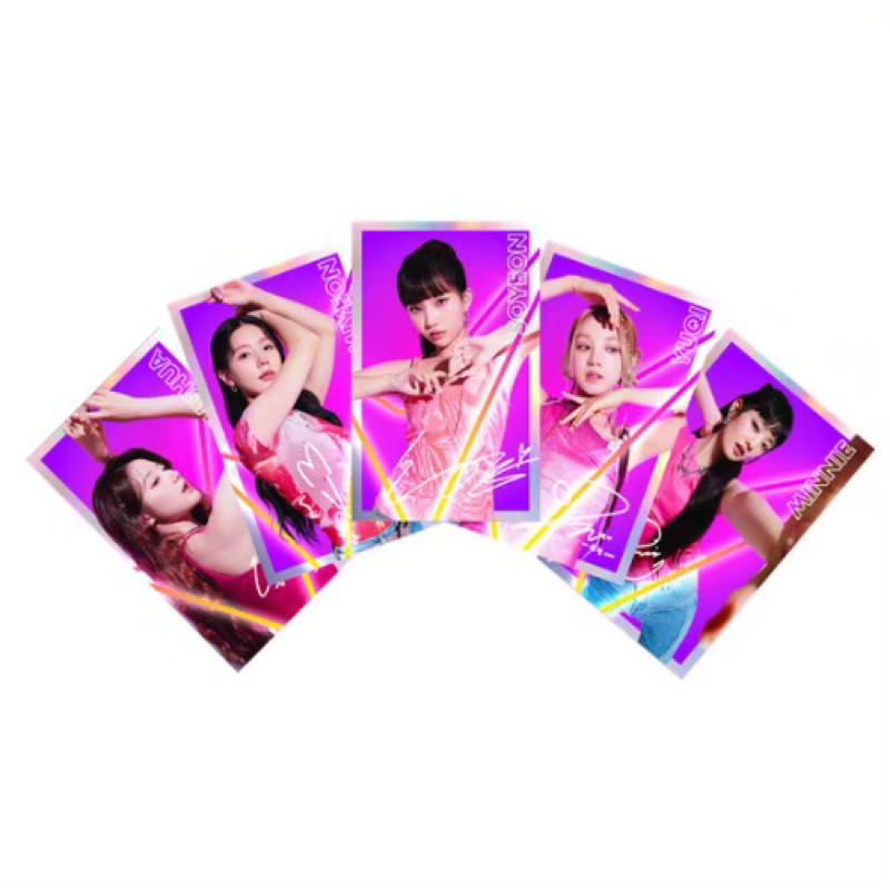 (G)I-IDLE X REXONA PHOTOCARD GIDLE