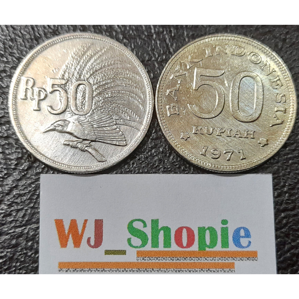 Uang Kuno 50 rupiah 1971
