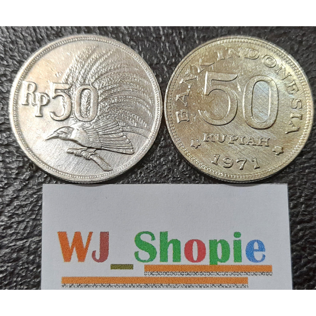 Uang Kuno 50 rupiah 1971