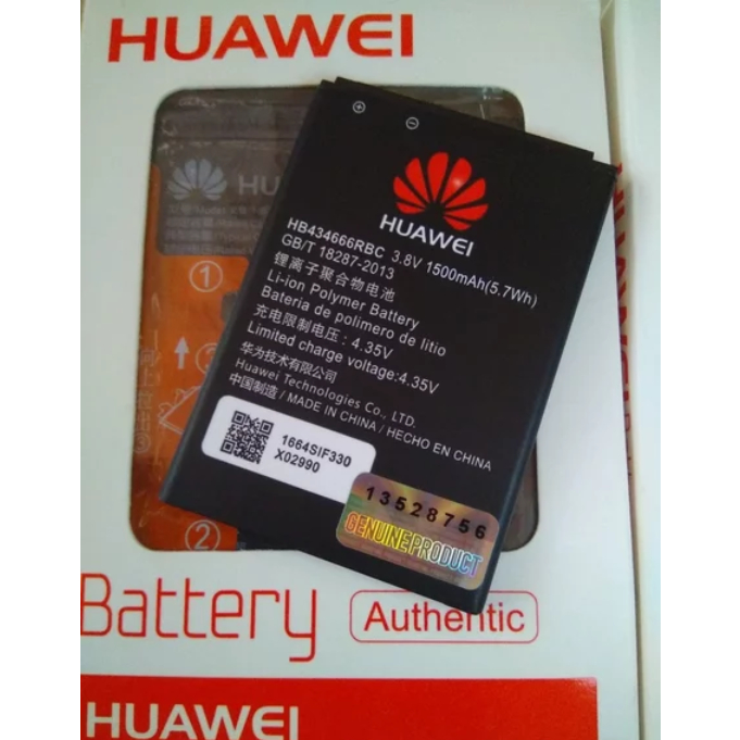 Battery Baterai Huawei Modem Wifi Bolt Slim 2 & Andromax M2P Huawei E5573 E5577 HB8424666RBC