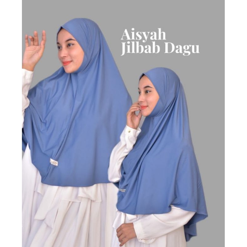 Aisyah Khimar dagu ori by HIJAB MALIKA
