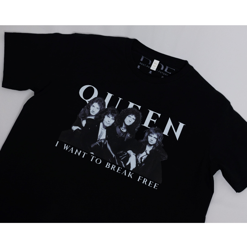 T-Shirt QUEEN / Kaos band QUEEN Bohemian Rhapsody Cotton Combed