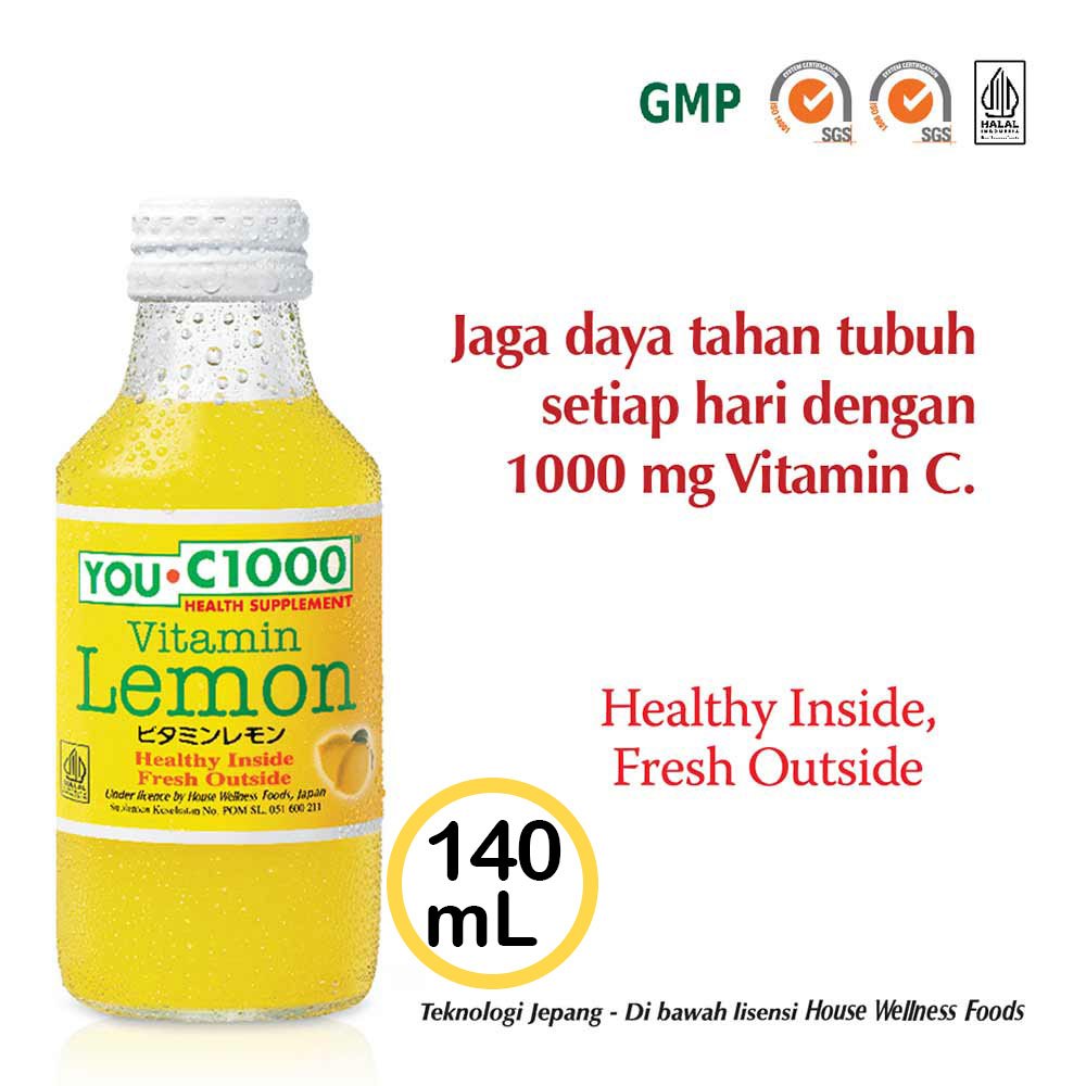 

You C1000 Health Drink Vitamin Lemon 140Ml