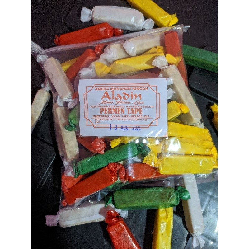 

Promo Termurah Permen Tape Jadul Suwar Suwir Kiloan (500gr)