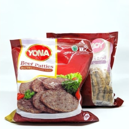 

Yona Beef Patties Daging Sapi 500gram