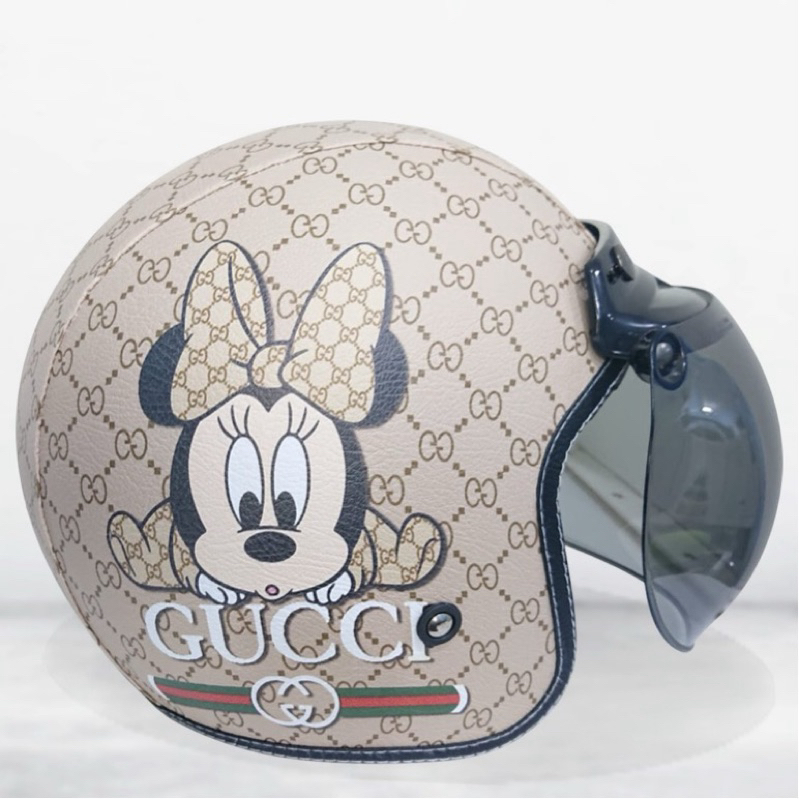 Helm Bogo Kulit SNI Gucci Helmet Dewasa