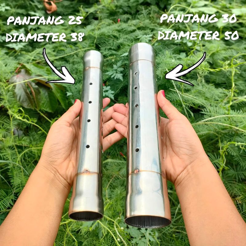 saringan knalpot bor boran inlet 38 50 copy cms zrc