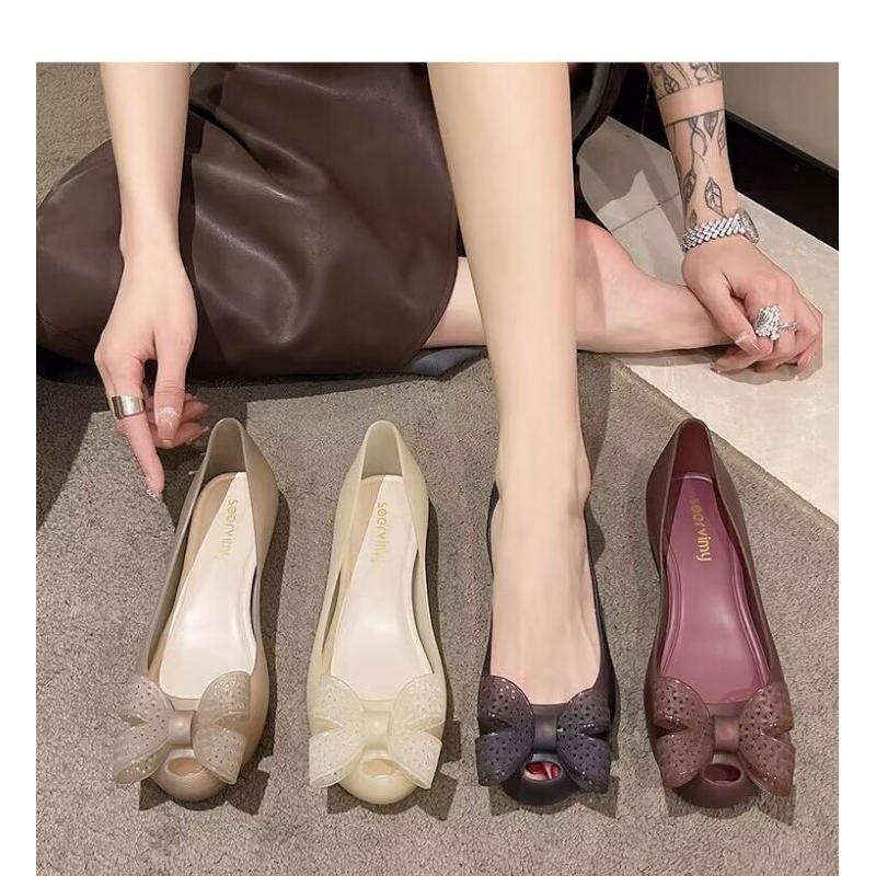 Sepatu Jelly Ribbon. shoes jeli sandal jelly soervimy. sepatu jelly soervimy
