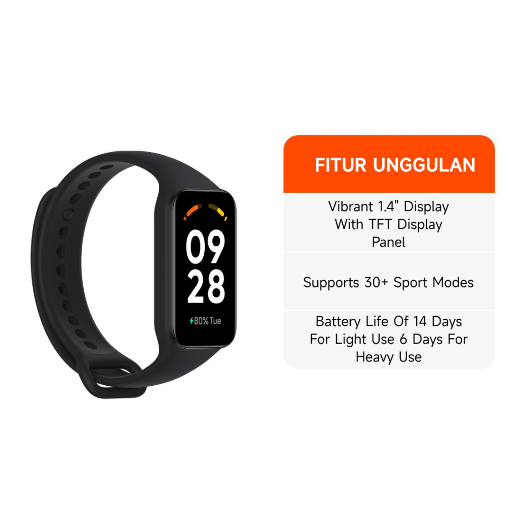 Xiaomi Redmi Smart Band 2 Garansi Resmi
