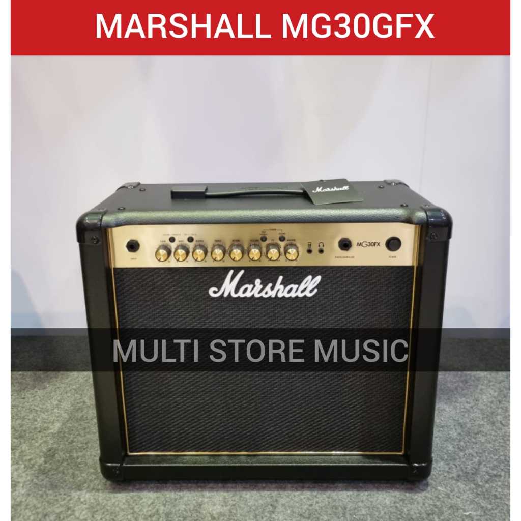Amplifier - Marshall MG30 FX - MG30FX - MG30FX - MG 30 GFX - MARSHALL MG30GFX - MG 30GFX - MG 30 GFX