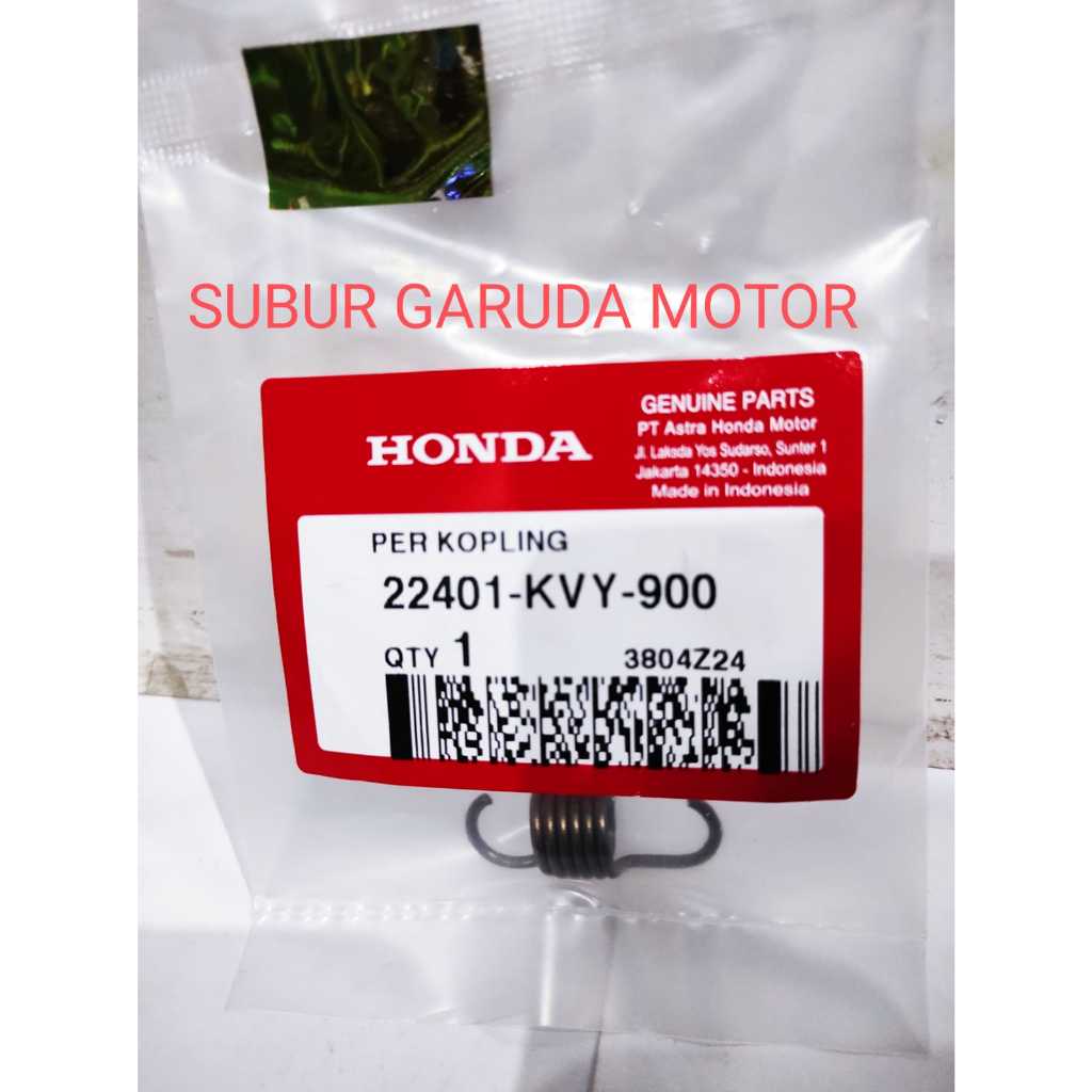 PER KAMPAS GANDA BEAT GENIO SCOOPY SPACY VARIO 110 ESP TIPE KVY MERK AHM SPRING KOPLING HONDA ORISIN
